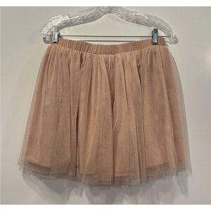 Urban Outfitters Pins and Needles Tulle Mesh Lace Mini Skirt Womens Medium (1060